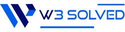 W3 Solved Logo